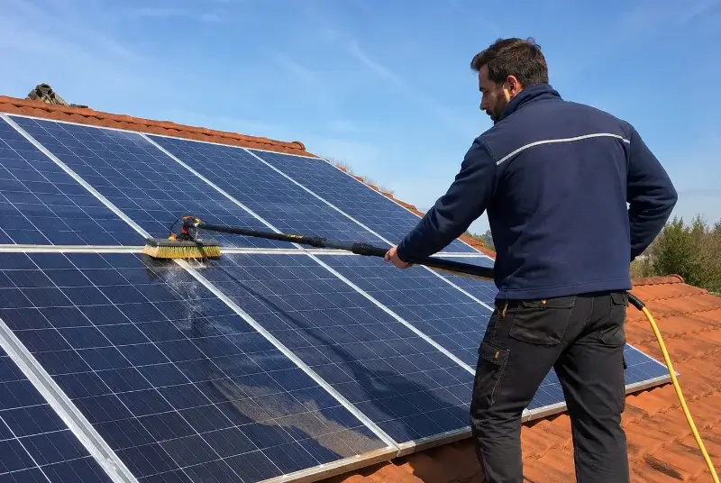 Nettoyage et entretien de panneaux solaires à Momuy