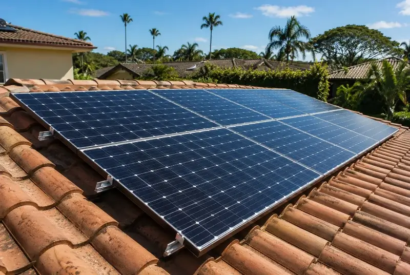 Installation de panneaux solaires à Momuy